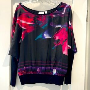 Vibrant colored blouse